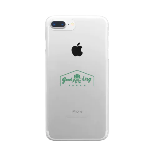 Good 農ing Japan オフィシャルグッズ2021 Std Clear Smartphone Case