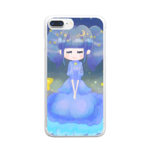 星のお姫様 Clear Smartphone Case