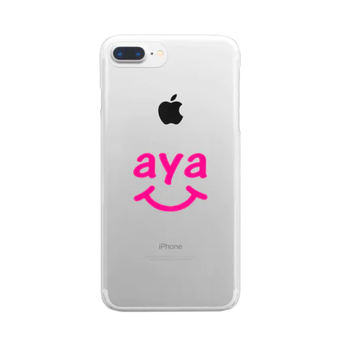 NOBLESSE ayaちゃん Clear Smartphone Case
