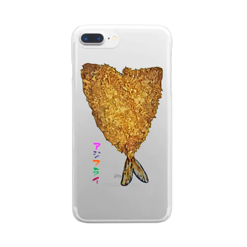 アジフライ_2105 Clear Smartphone Case