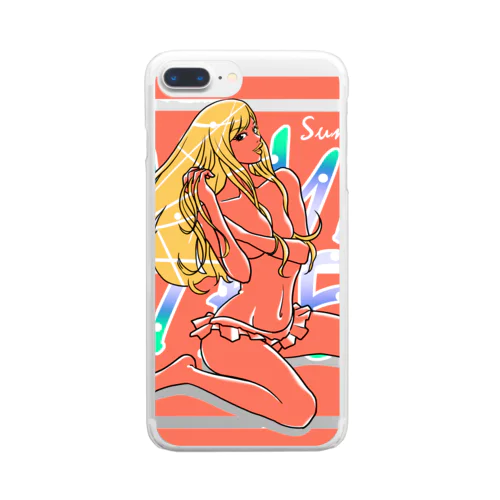 SummerVibes Clear Smartphone Case
