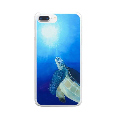 海亀くん Clear Smartphone Case