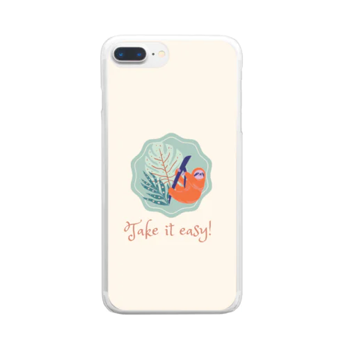 Take it easy! Clear Smartphone Case