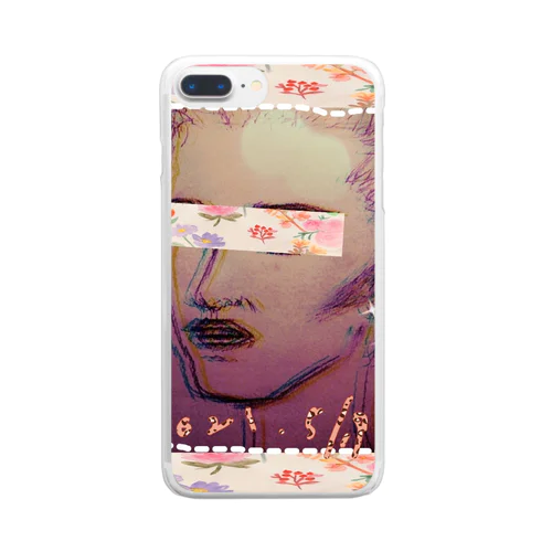 新人さんでぇーす🎵 Clear Smartphone Case