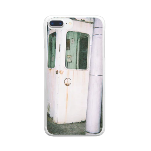 廃れた公衆電話　film Clear Smartphone Case