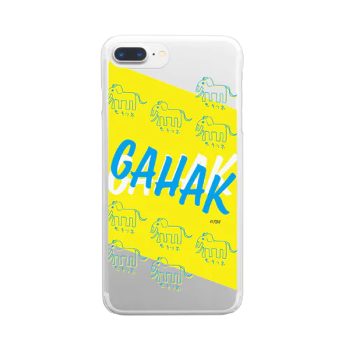 GAHAK（画伯） SERIES - FOX Clear Smartphone Case