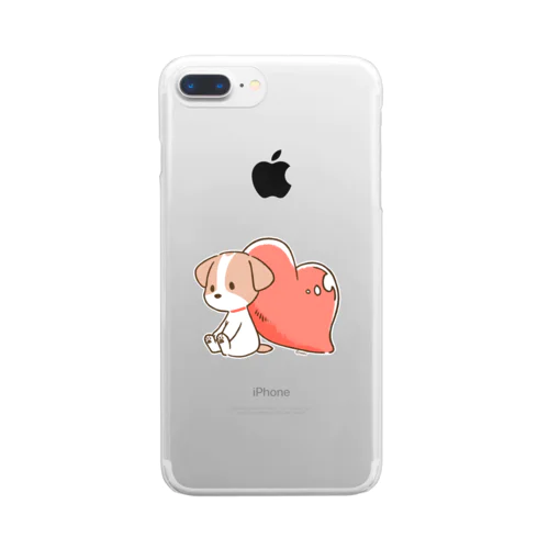 よりそうさくら Clear Smartphone Case