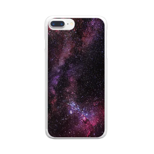 宇宙模様（そらもよう） Clear Smartphone Case