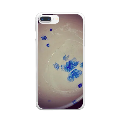 雨粒の調 Clear Smartphone Case