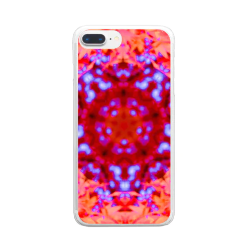 紅葉万華鏡 Clear Smartphone Case