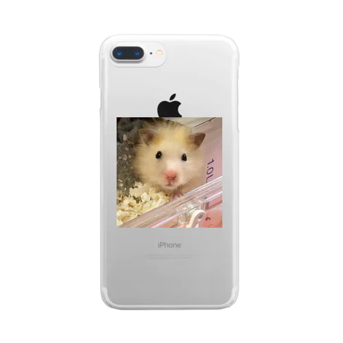 キンクマぷりんくん Clear Smartphone Case