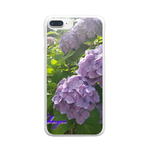 第二弾!Hydrangeaグッズ Clear Smartphone Case