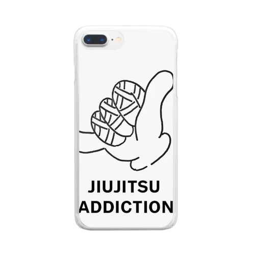 jiujitsu addiction Clear Smartphone Case