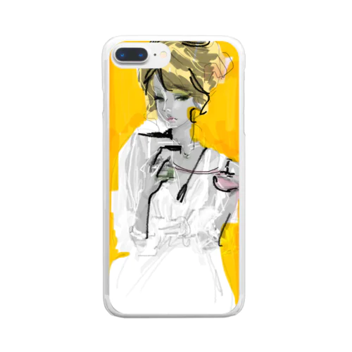 玉蜀黍 Clear Smartphone Case