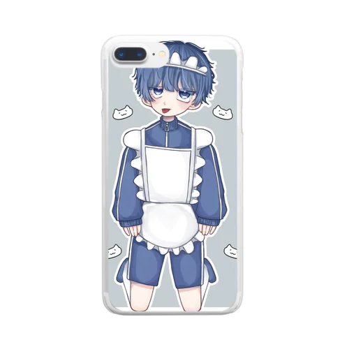 高校生メイド Clear Smartphone Case