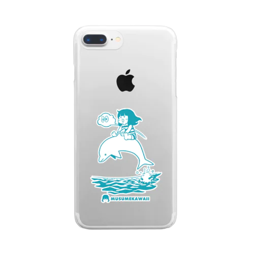 0608世界海洋デー Clear Smartphone Case