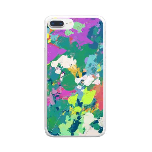 Colorful Clear Smartphone Case