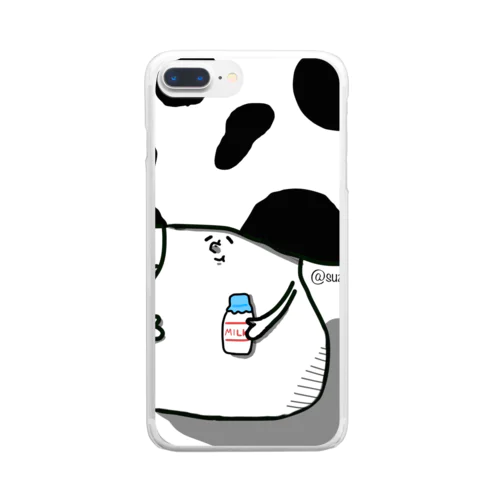 誰が欲しいの？主のイメージイラスト？ Clear Smartphone Case