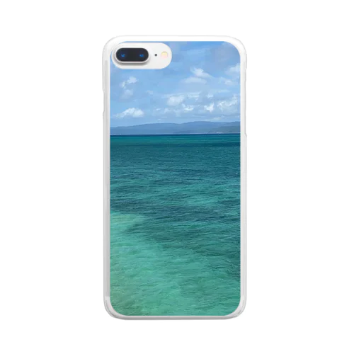南の海 Clear Smartphone Case