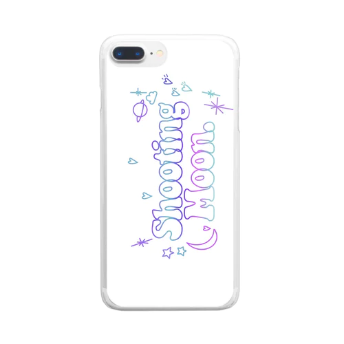 Shooting Moon Fantasy Edit White ver  Clear Smartphone Case