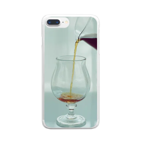 アイスコーヒー Clear Smartphone Case