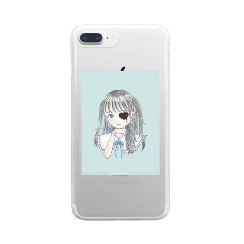 チョコレイトちゃん Clear Smartphone Case