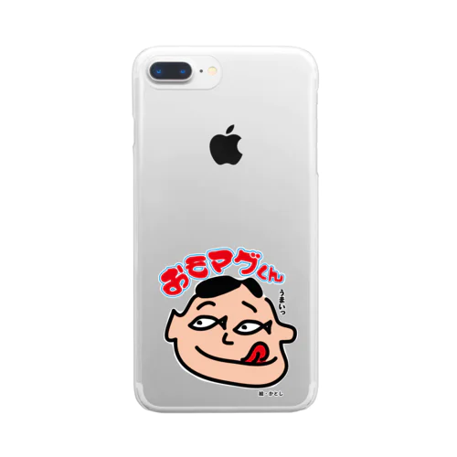 おもマグくん Clear Smartphone Case