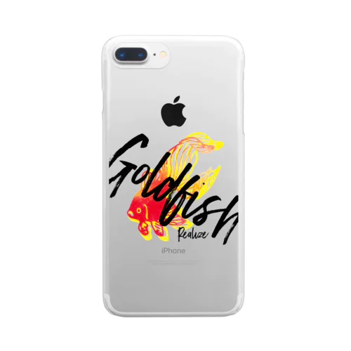 realize Goldfish Clear Smartphone Case