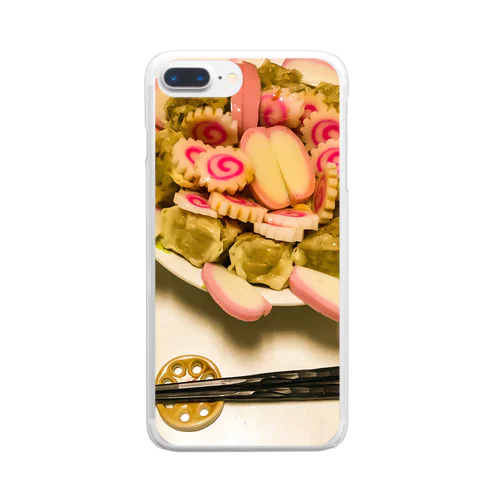 圧倒的冷やし中華photo  Clear Smartphone Case