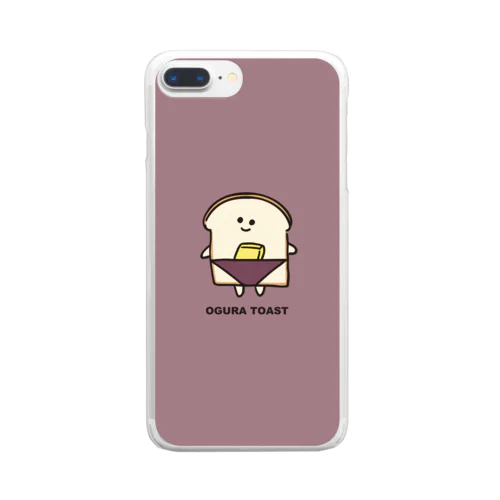 パン人 Clear Smartphone Case