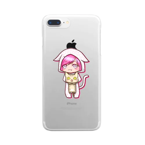 私の始まり Clear Smartphone Case