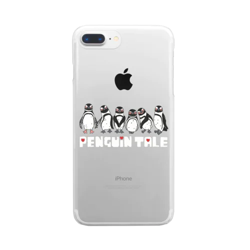 Penguin Tale クリアスマホケース