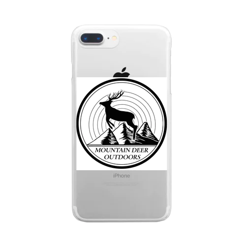 Mountain deer outdoors オリジナルグッズ♪ Clear Smartphone Case