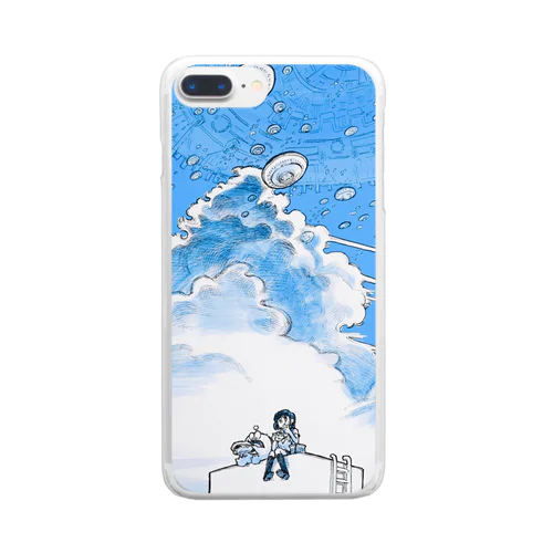 夏のおわり Clear Smartphone Case