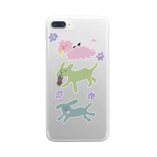 チャリティーグッズ2🌼 Clear Smartphone Case