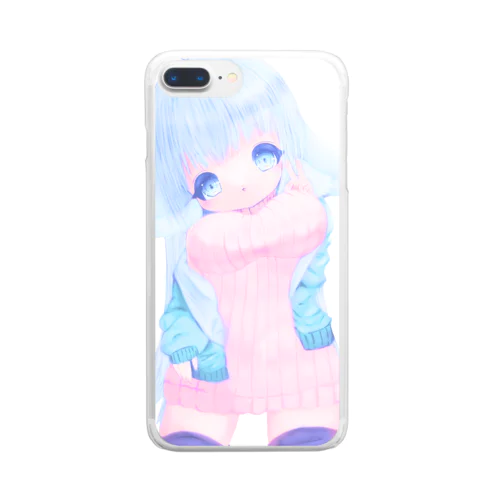 オトナ♥ひつじのおねえさん Clear Smartphone Case