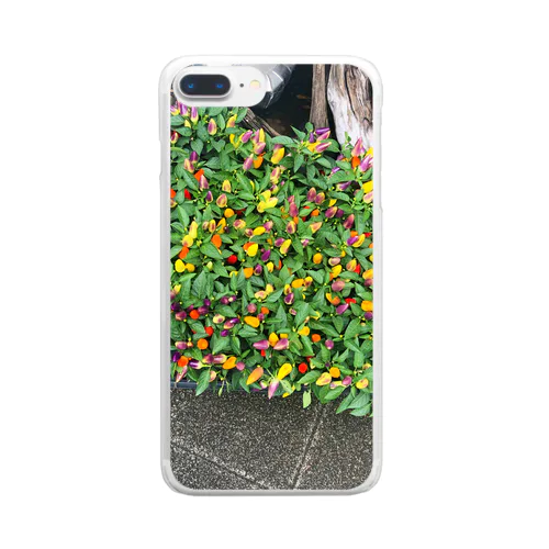 初夏の花壇 Clear Smartphone Case