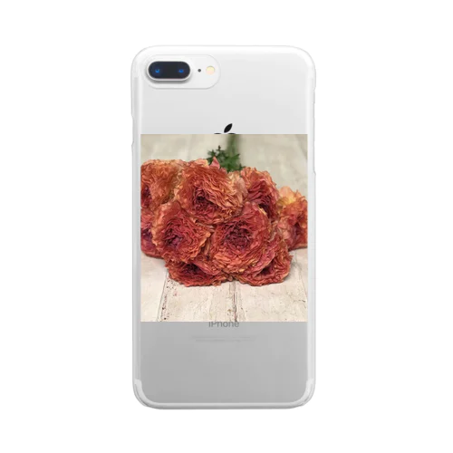 Ranunculus iPhoneケース Clear Smartphone Case