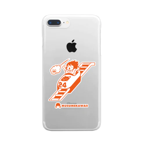 0709ジェットコースターの日 Clear Smartphone Case