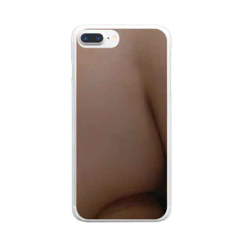 後からお尻🍑 Clear Smartphone Case