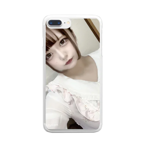 鬱チャン Clear Smartphone Case