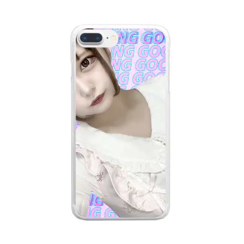 ウツウツ Clear Smartphone Case