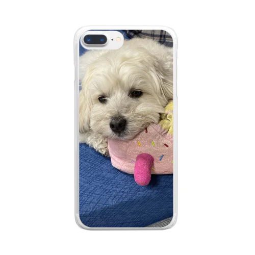 ハバニーズ＆プードルMix犬　Sunny サニー Clear Smartphone Case