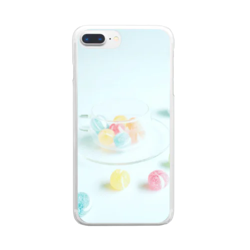 透き通る夏 Clear Smartphone Case