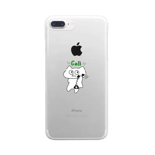 もしもしじゅるねこ Clear Smartphone Case