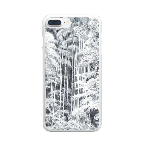 ボールペンの森 Clear Smartphone Case