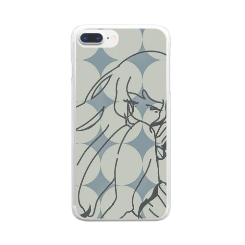 真夏の日陰 Clear Smartphone Case