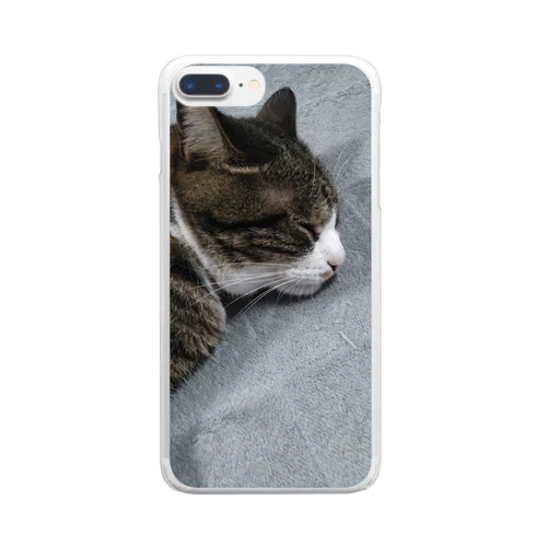 愛ネコ、トトグッツ(=^・^=) Clear Smartphone Case