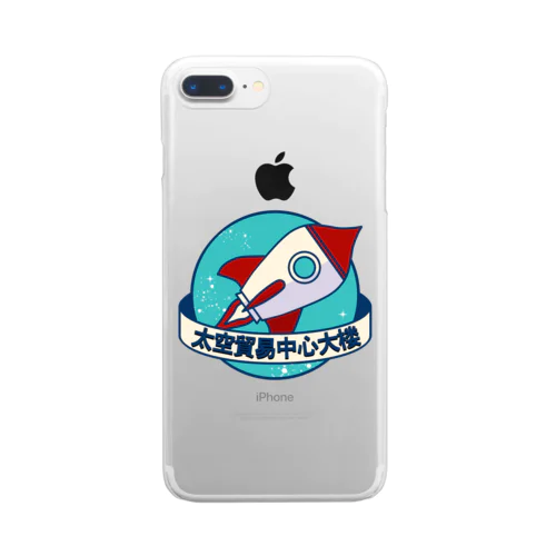 太空貿易中心大楼 Clear Smartphone Case