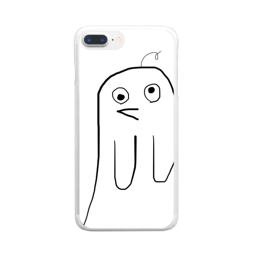 峯風くん Clear Smartphone Case